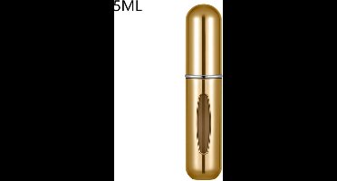 *** Mini-Parfumflesje-5ML-Hervulbaar-Navulbaar-Goud-Verstuiver-Handtas-Festival - van Heble® ***