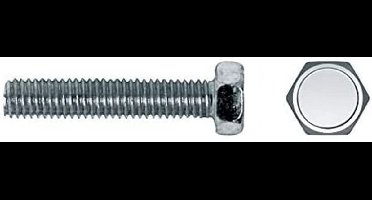 Schroefdoos CELO 6 x 10 mm M6 x 10 mm Zeshoekig Verzinken (250 Stuks)