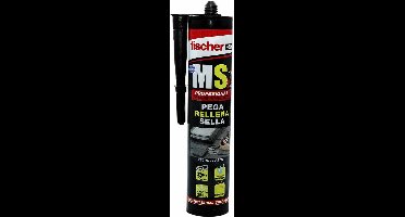 Verzegelaar/kleefstof Fischer Ms Zwart 290 ml