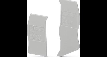 Phoenix Contact Eindplaatsegment - DS-ST 2,5, Eindplaat rijgklem, Verkoop per: 10 x 1 stuk - 3036602, 4017918607364, 00879780, 715206-02, 401065804