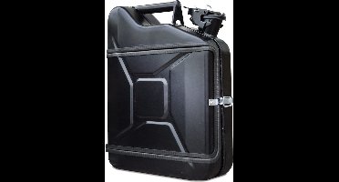 Jerrycan bacardi giftset - Zwart