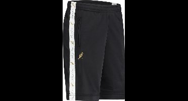 Australian korte broek zwart met witte bies acetaat maat M/48