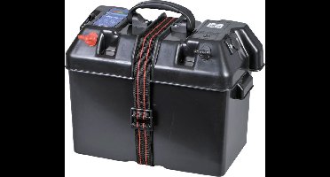 Power accubak met quickfit aansluitingen 30A en accutester