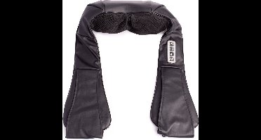 QLT Elektrisch Nekmassage Apparaat met Infrarood en Shiatsu - Flexibel Massagekussen - Massage voor Schouders en Rug - Warmtefunctie 40°C - Zwart