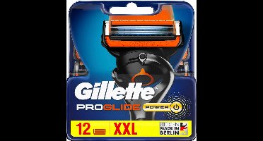 Gillette ProGlide Power Scheermesjes Voor Mannen - 12 Navulmesjes