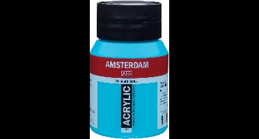 Amsterdam Standard Series Acrylverf Pot 500 ml Turkooisblauw 522