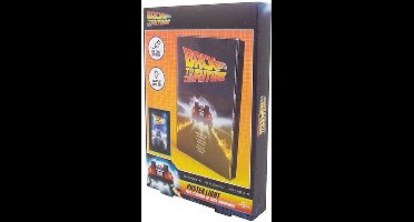 Fizz Creations Back To The Future Poster With light Burning Rubber Multicolours