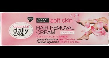Sence Ontharingscrème voor Gevoelige Huid - 12 x 150 ml - Voordeelverpakking