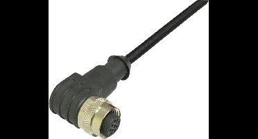 BKL Electronic 2702013 Sensor/actuator aansluitkabel M12 Aantal polen (sensoren): 4 Koppeling, haaks 5 m 1 stuk(s)