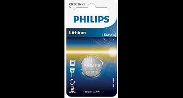 Batteries Philips CR2016/01B