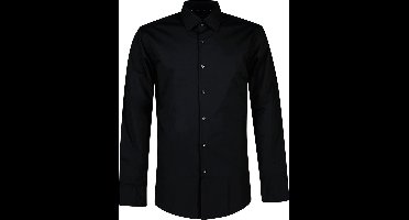BOSS H-Hank Kent Overhemd Heren - Black - M