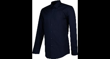 BOSS H-Hank Kent Overhemd Heren - Dark Blue - XL-XXL