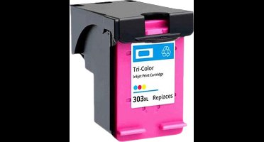 Inktcartridge Kleur Geschikt voor HP 303 / 303XL | Geschikt voor ENVY Photo 6220 - 6222 - 6230 - 6230 - 6232 - 6552 - 6255 - 6258 - 7120 - 7130 - 7132 - 7134 - 7155 - 7158 - 7164 - 7820 - 7822 - 7830 - 7855 - 7858 - 7864