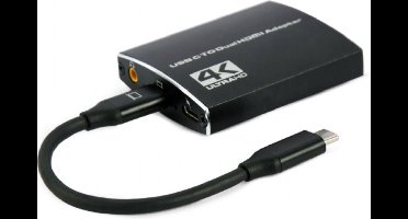 USB-C to HDMI Cable GEMBIRD A-CM-HDMIF2-01 Black