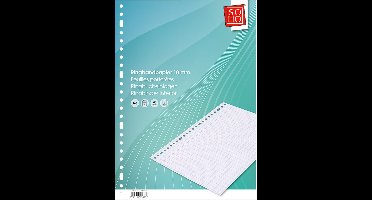 5x100 SOHO Ringband Interieur - schrijfpapier - A4 ruitjespapier - 23 rings