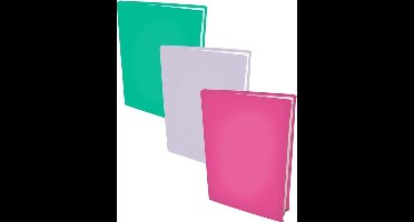 Meisjes pakket 5 assortiment rekbare boekenkaften A4 - 12 stuks