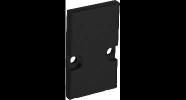 Barthelme 62399110_9005 Aluminium (l x b x h) 3 x 18.4 x 30 mm 2 stuk(s)