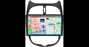 geschikt voor Peugeot 206 1999 - 2011 | Carplay & Android auto | 2GB & 32GB | Autoradio met navigatie | Radio scherm | 1999 2000 2001 2002 2003 2004 2005 2006 2007 2008 2009 2010 2011