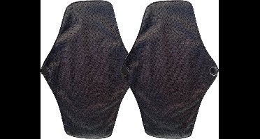 green-goose® Herbruikbaar Maandverband Bamboe - 2 Stuks - Maat M - Wasbaar Maandverband - Duurzaam - Zacht