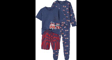 Vertbaudet Set pyjama + pyjashort brandweer jongens