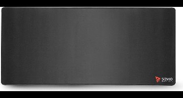 Savio Black Edition Turbo Dynamic XL 90x40 Gaming mouse pad Game-muismat Zwart