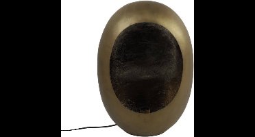Tafellamp - Eggy - 25w- 39 X 56 Cm - E27 Staal - Brons - Luxury