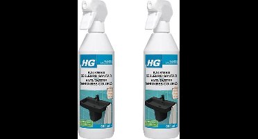 HG Kalkweg Gekleurd Sanitair – 2-pack – Met KD® Spons