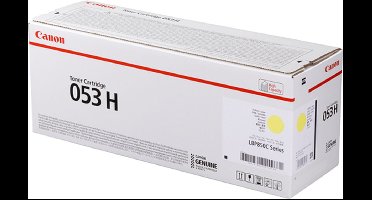 Canon 053H tonercartridge 1 stuk(s) Origineel Geel