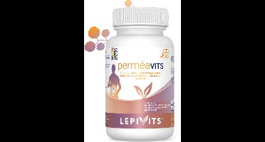 Permeavits | 60 plantaardige capsules | Voor een goede darmgezondheid | Made in Belgium | LEPIVITS