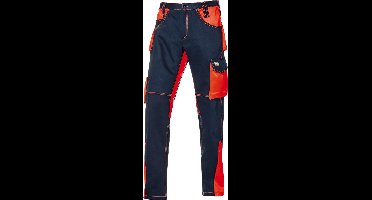 SIR SAFETY FUSION FUSTIAN Werkbroek HEREN Veiligheidsbroek Blauw Oranje - Met Hamerlus - Met D ring - Met Kniezak