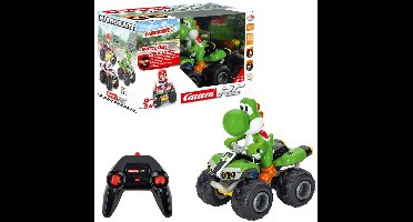 Carrera RC voertuig Auto - RC Mario Kart - Yoshi - Quad 2,4GHz RC Model Kant en Klaar - Carrera Bestuurbare Auto