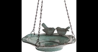 Wildbird Waterschaal Traunsee - Vogel - Voerbak- Drinkbak - Ø27x12.7 cm Groen