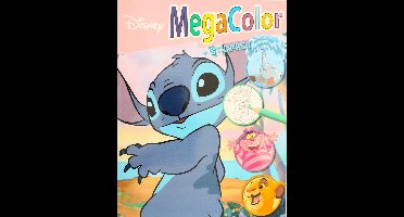 Disney Mega kleurboek met stickers