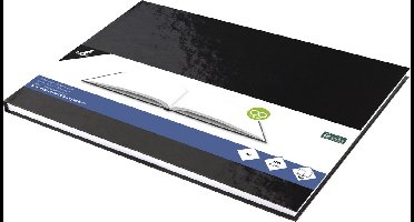 Kangaro dummyboek - A4 landscape - zwart - blanco - K-5564-LAND