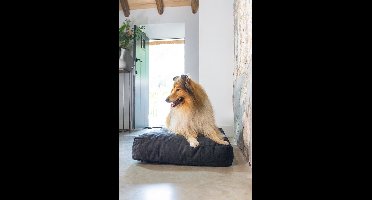 Designed by Lotte hondenkussen Unnay Donkergrijs 100 cm - Hond