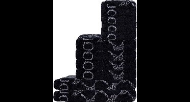 JOOP! Handdoek Een maat, 50x100 Set van 10