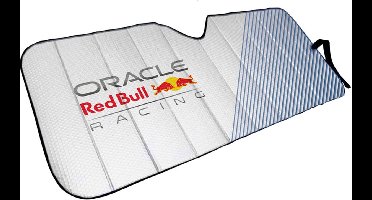Red Bull Oracle Universeel zonnescherm voor de voorruit - 1 stuk - Zilver/Blauw/Rood