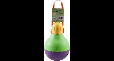 BOB a LOT - STARMARK - speelgoed voor honden - snackdispencer - + zakje flamingo hapki snacks glutenvrij