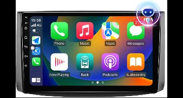 geschikt voor Chevrolet Aveo / Lova / Captiva / Gentra / Epica | 2006 - 2012 | Carplay & Android auto | 2GB & 32GB | Autoradio met navigatie | Radio scherm | 2006 2007 2008 2009 2010 2011 2012