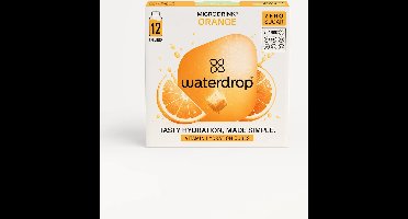 Waterdrop Microdrink Orange Limited Edition 12 st