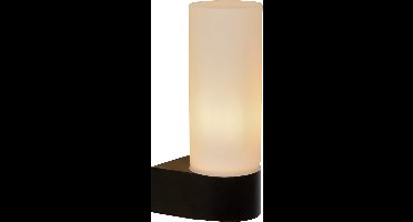 Lucide JESSE - Wandlamp Badkamer - 1xG9 - IP44 - Zwart