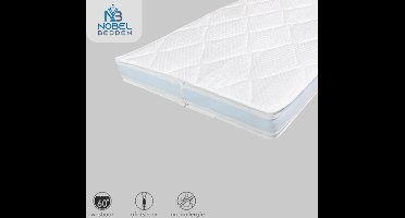 Topper 140X200X11 DELUXE 3D XXL Pure Koudschuim Topmatras - Bamboo Tijk Anti Bacterieel - Medium/stevig