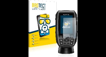 Screenprotector voor Garmin Striker 4 Beschermglas transparant