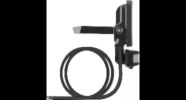 Ledvance - LED Breedstraler Sensor GEN 3 Zwart 8W 1200lm 100D - 840 Koel Wit | IP66 - Bewegings- en lichtsensor - Symmetrisch