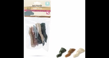 Beeztees Veggie Tandpasta Mix - hondensnack - 10 cm - 8 stuks