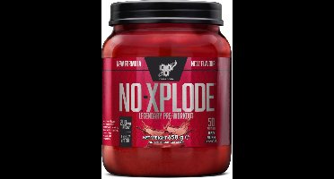 BSN N.O.-Xplode 3.0 Pre Workout - Pre-Workout – Red Rush – 50 doseringen (650 gram)