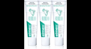 Elmex - Sensitive Professional Repair & Prevent - Voordeelverpakking 3 x 75 ml