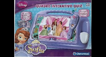 Disney Sofia - Quadro interativo quiz Clementoni - PORTUGEES
