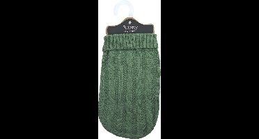 Boony - hondentrui - kabeltrui - Kleur: olijfgroen - Ruglengte: 25 cm