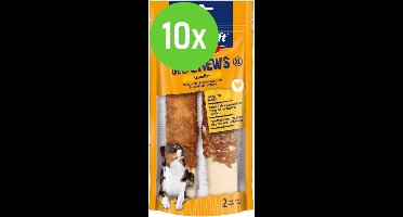Vitakraft DeliCHEWS Kauwrollen XL 2 stuks - 10 verpakkingen